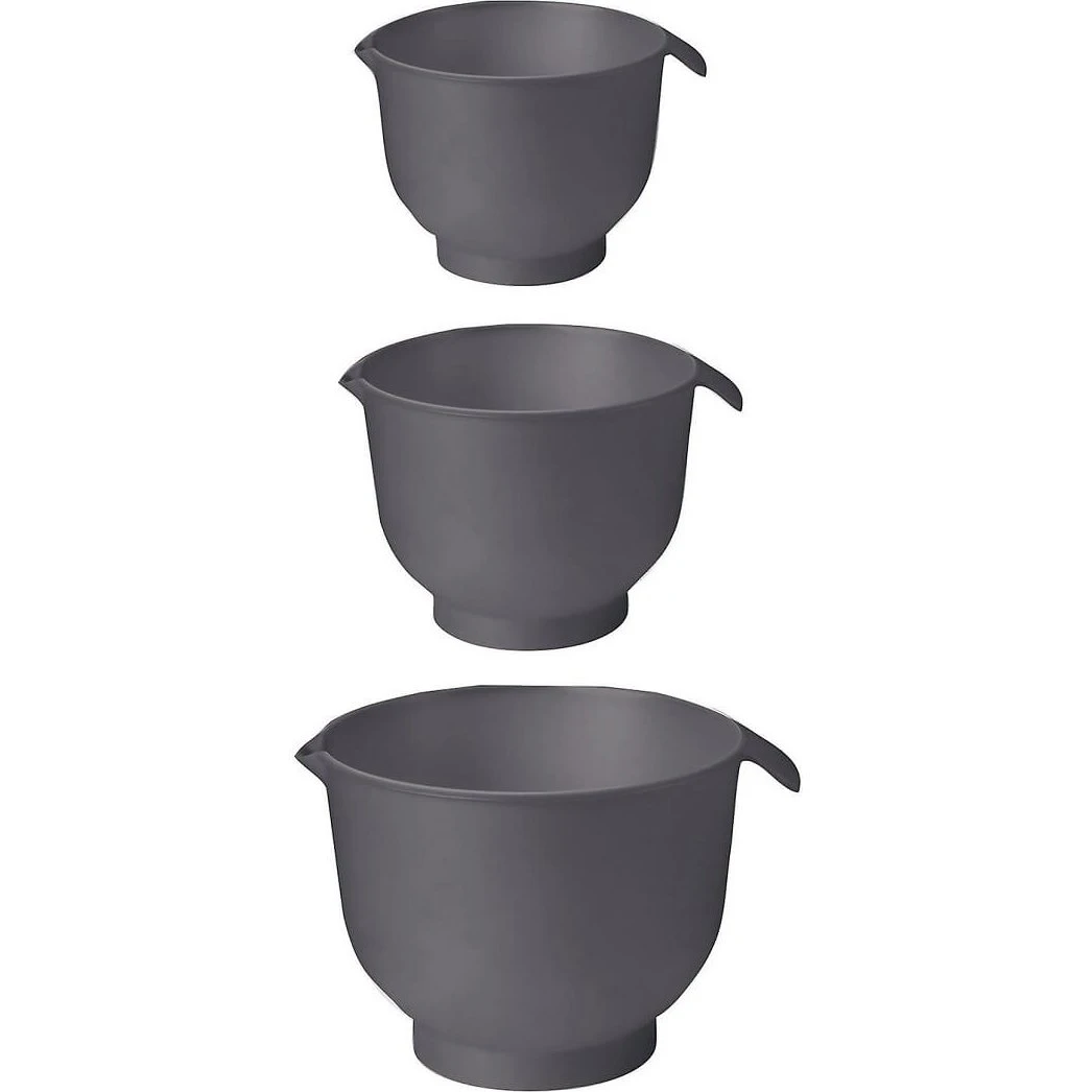 Gastromax Røreskålesæt 3 stk. Grå - 1,5, 2 & 3 L