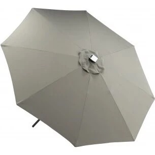 Venture Design Sabal parasol Ø270 cm - grå, fritstående med LED
