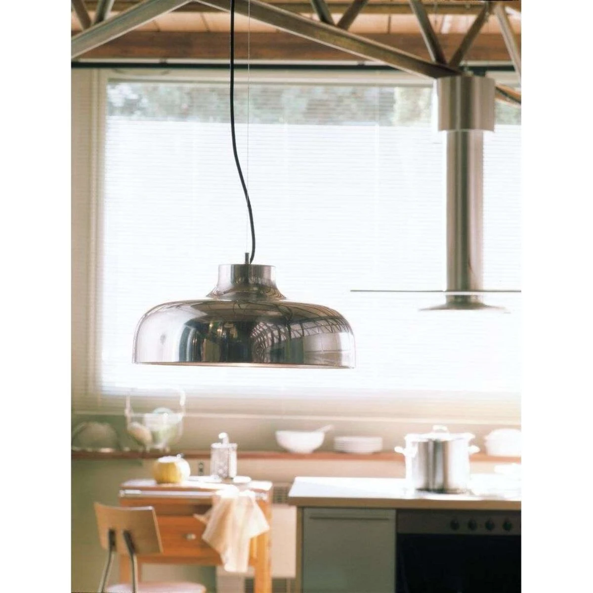 Santa & Cole M68 Pendellampe i poleret aluminium