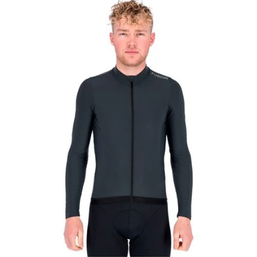 FUSION Mens Thermal Cycling Jersey - Grå