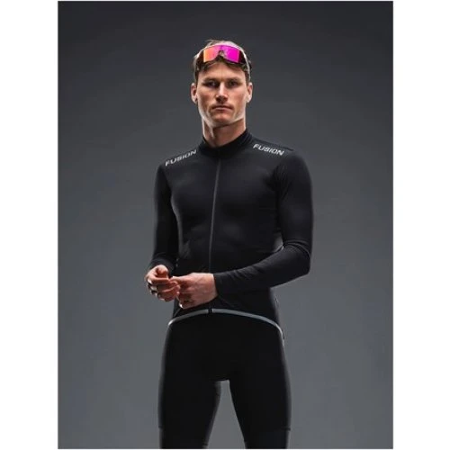 FUSION TEMPO! Pro Cycling Jacket - Sort