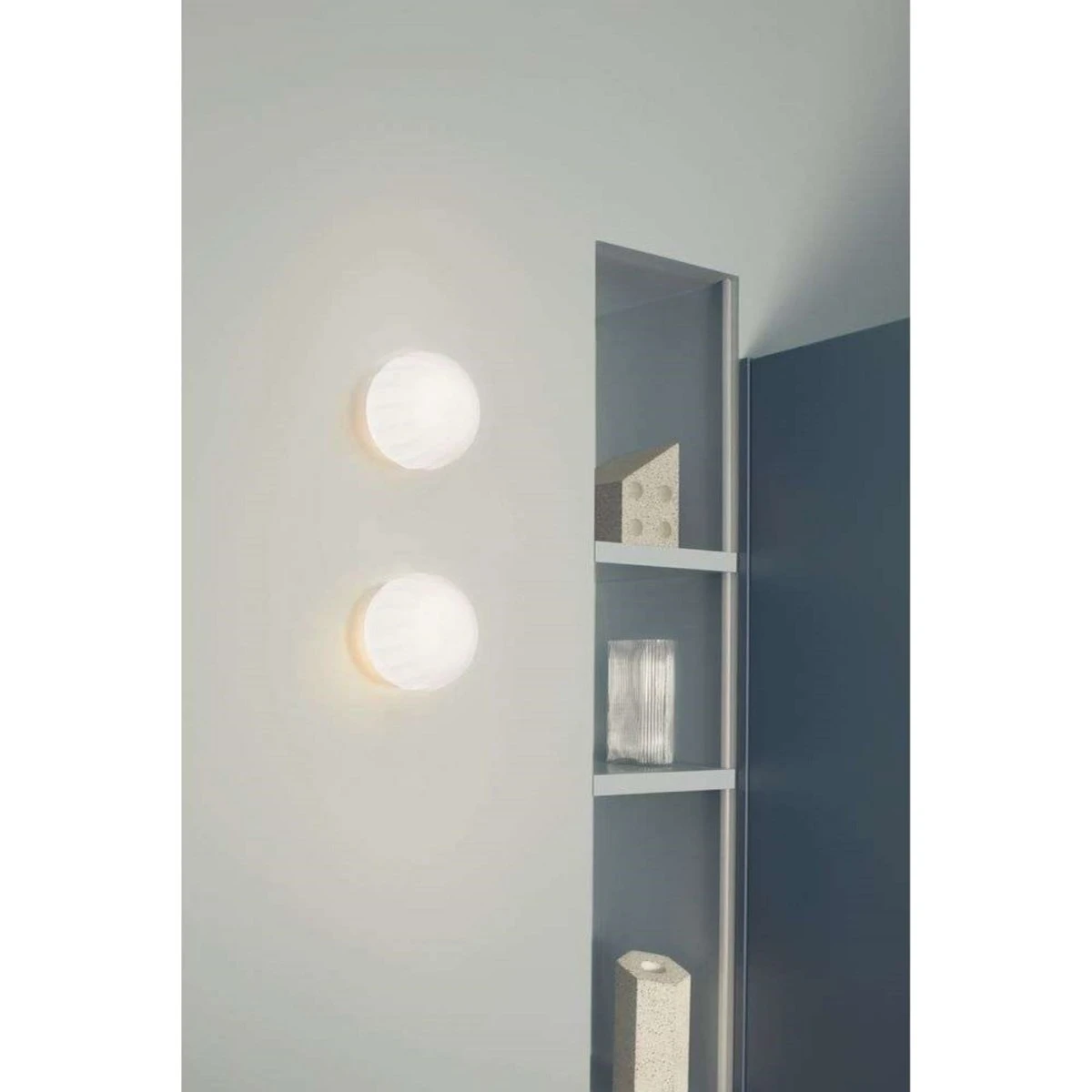 Luceplan Lita Loftlampe/Væglampe Ø14 Hvid