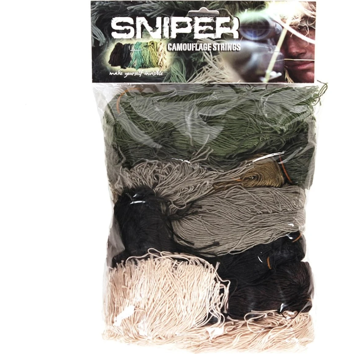 Fostex Sniper Strings 7 farver slørring - One Size