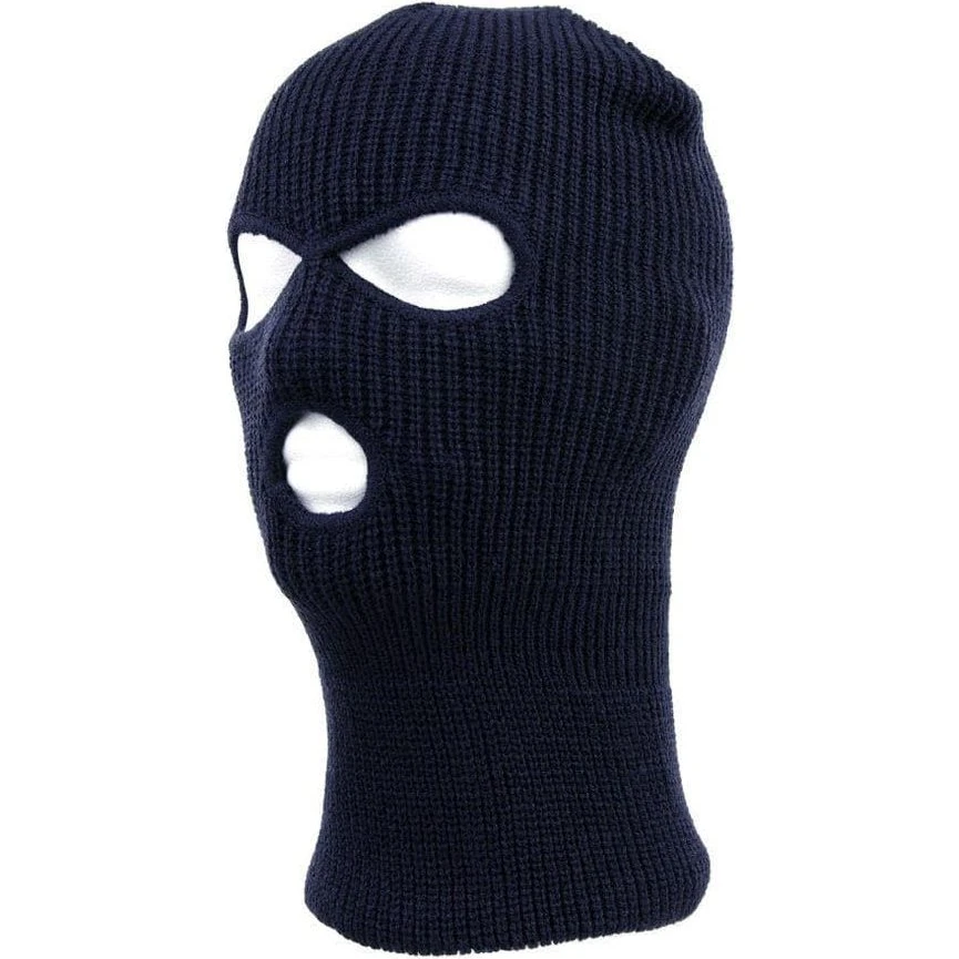 Fostex Akryl Balaclava 3-hul Blå