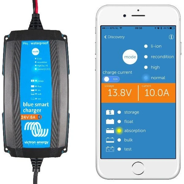 Victron Blue Smart lader 24V 13A IP65