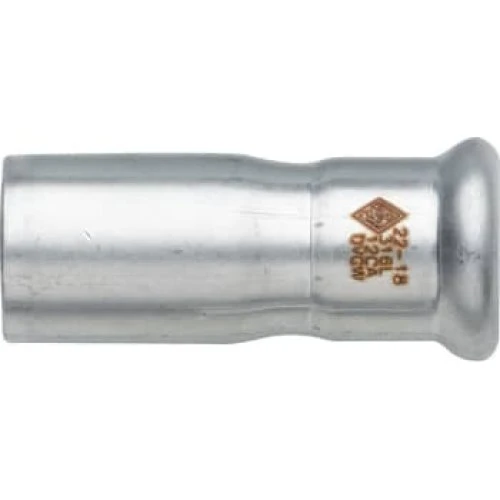 TURBO Inox 22 x 18 mm reduktion nippel/muffe