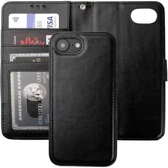 Magnetisk Pung Taske til iPhone 16E med RFID-beskyttelse