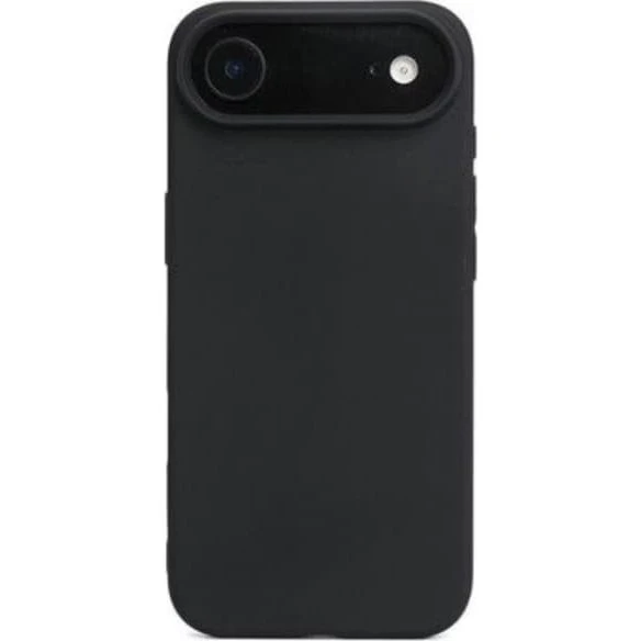 iPhone 17 Air Mat Sort Silikone Etui med Kamerabeskyttelse