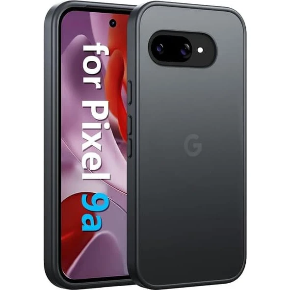 Google Pixel 9A etui - Mat sort