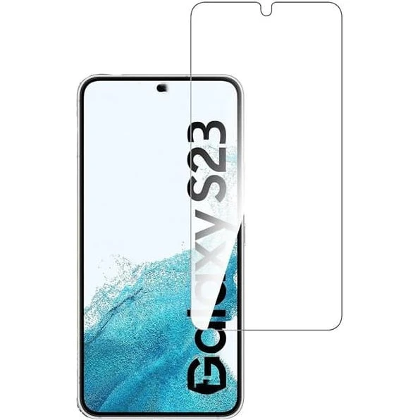 Samsung S23 Hærdet glas skærmbeskyttelse (1-pak)