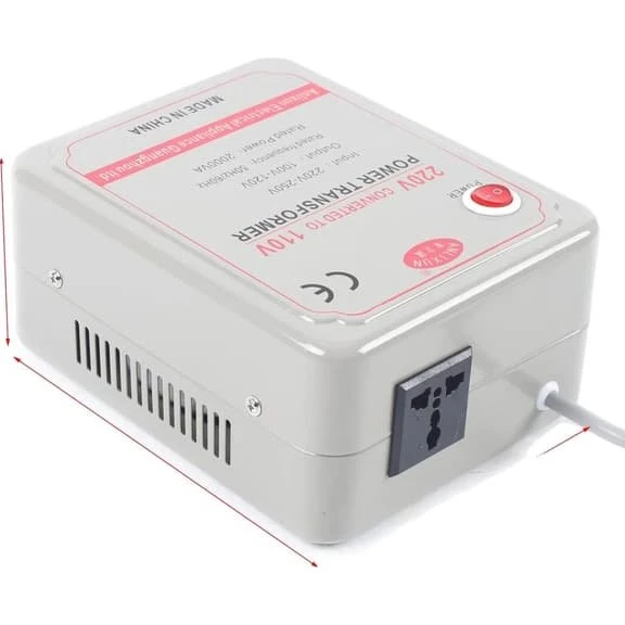 Spændingsomformer 220V-250V til 100V-120V, 2000W