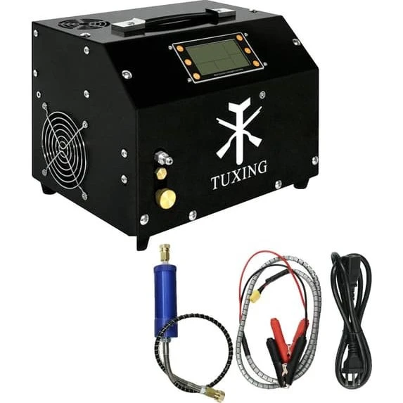 TUXING PCP Luftkompressor TXET063 - 300Bar med automatisk stop