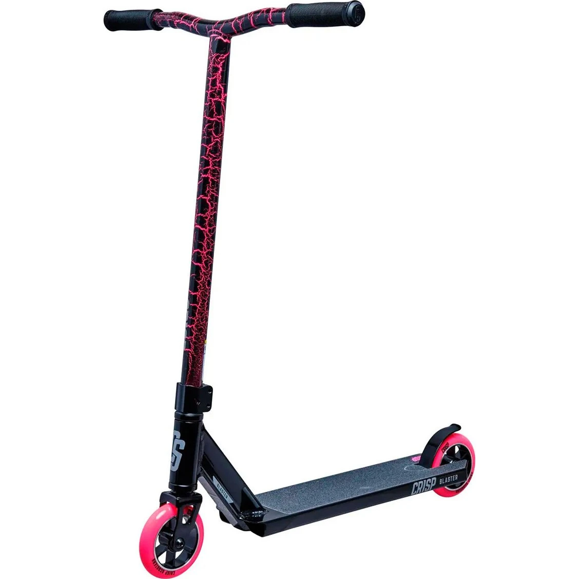 Crisp Blaster Trick Løbehjul - Black/Pink Cracking