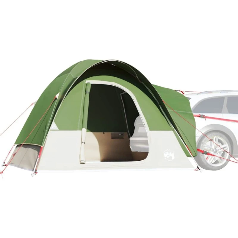 4-personers bilfortelt vandtæt grøn – plads til 4