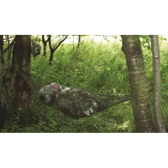 Mil-Tec Mini hængekøje 220x120 cm, oliven