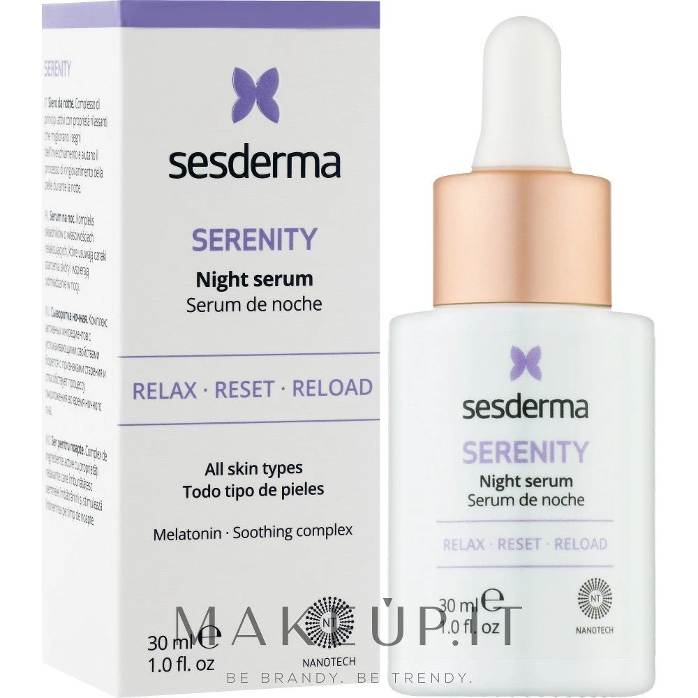 Sesderma Serenity Regenererende Natserum med Melatonin 30 ml