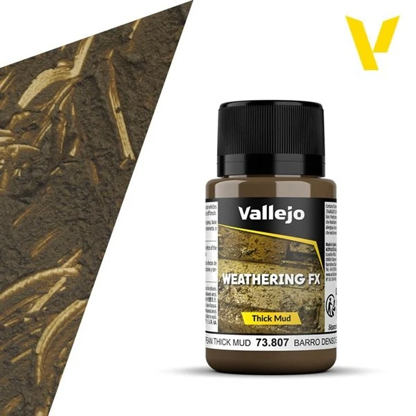 Vallejo Weathering Effects: European Mud (40 ml)