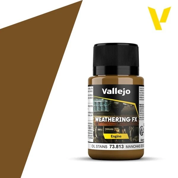 Vallejo Weathering Effects: Oil Stains - 40 ml