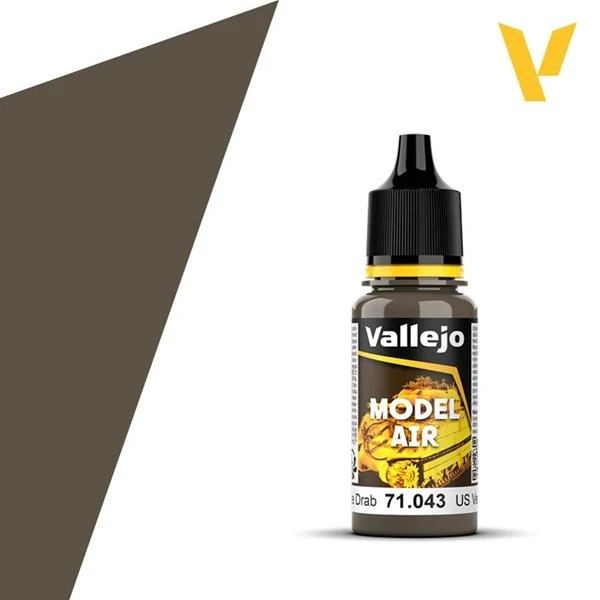 Vallejo Model Air US Olive Drab - 17ml