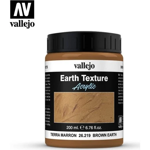 Vallejo Diorama Effects: Brown Earth - 200 ml