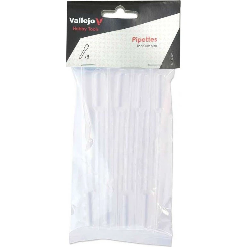Vallejo Pipetter - Medium - 3 ml - 8 stk - 26003