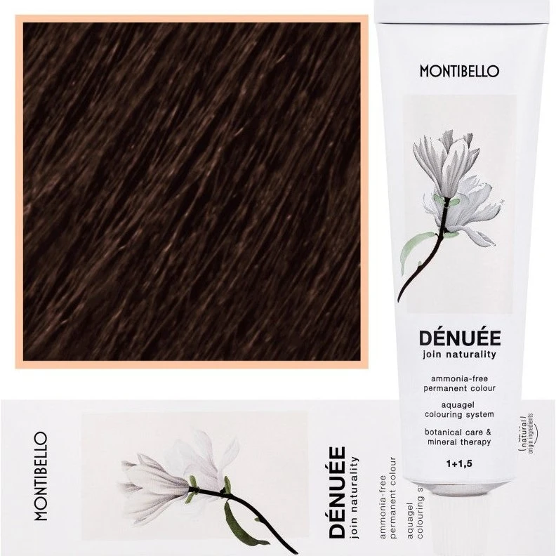 Montibello Denuee Hårfarve 5,66 Intensiv Lysebrun 60 ml
