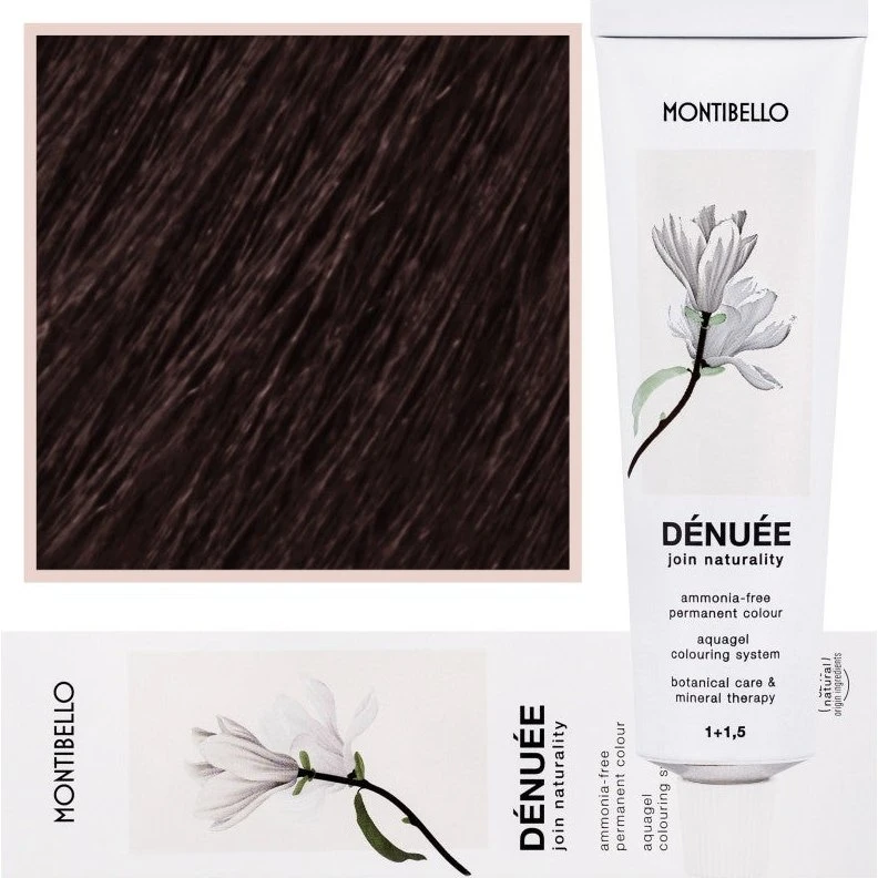 Montibello Denuee Hårfarve 60 ml - Nuance 3