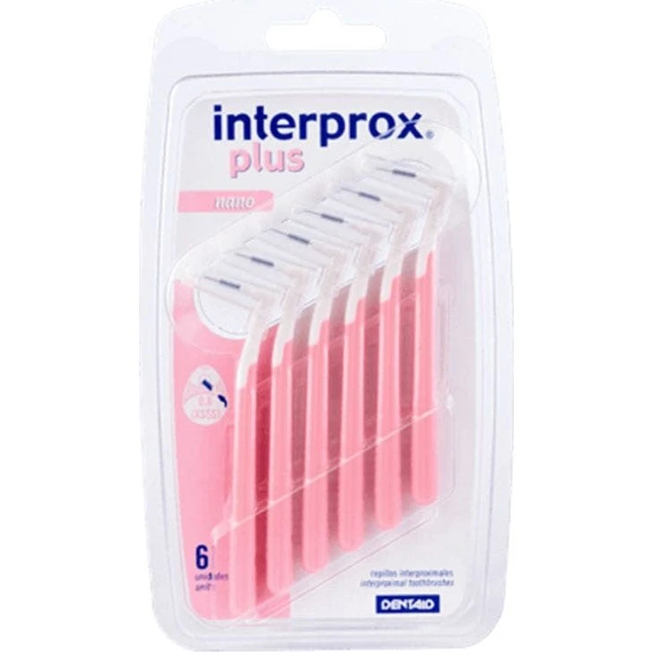 Interprox Plus 90° Nano interdentalbørster, 1,9 mm (6 stk.)