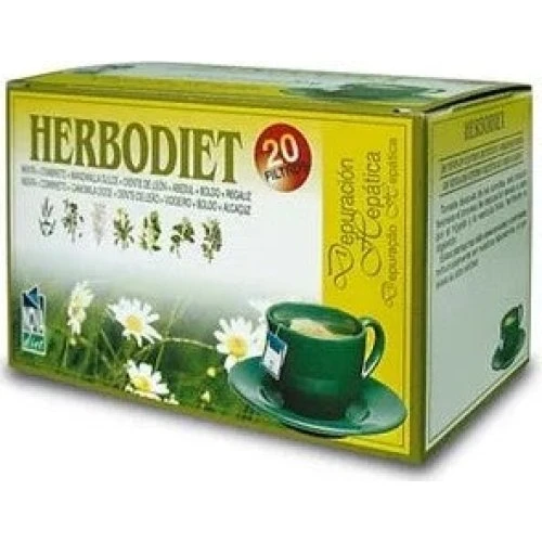 Novadiet Herbodiet Depur Hepatica - 20 filtre