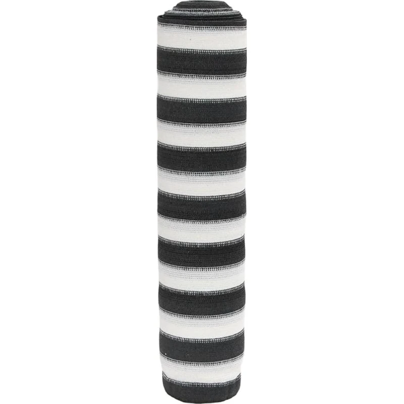 Afskærmning HDPE 1x10 m 195 g/m² – Antracit/Hvid