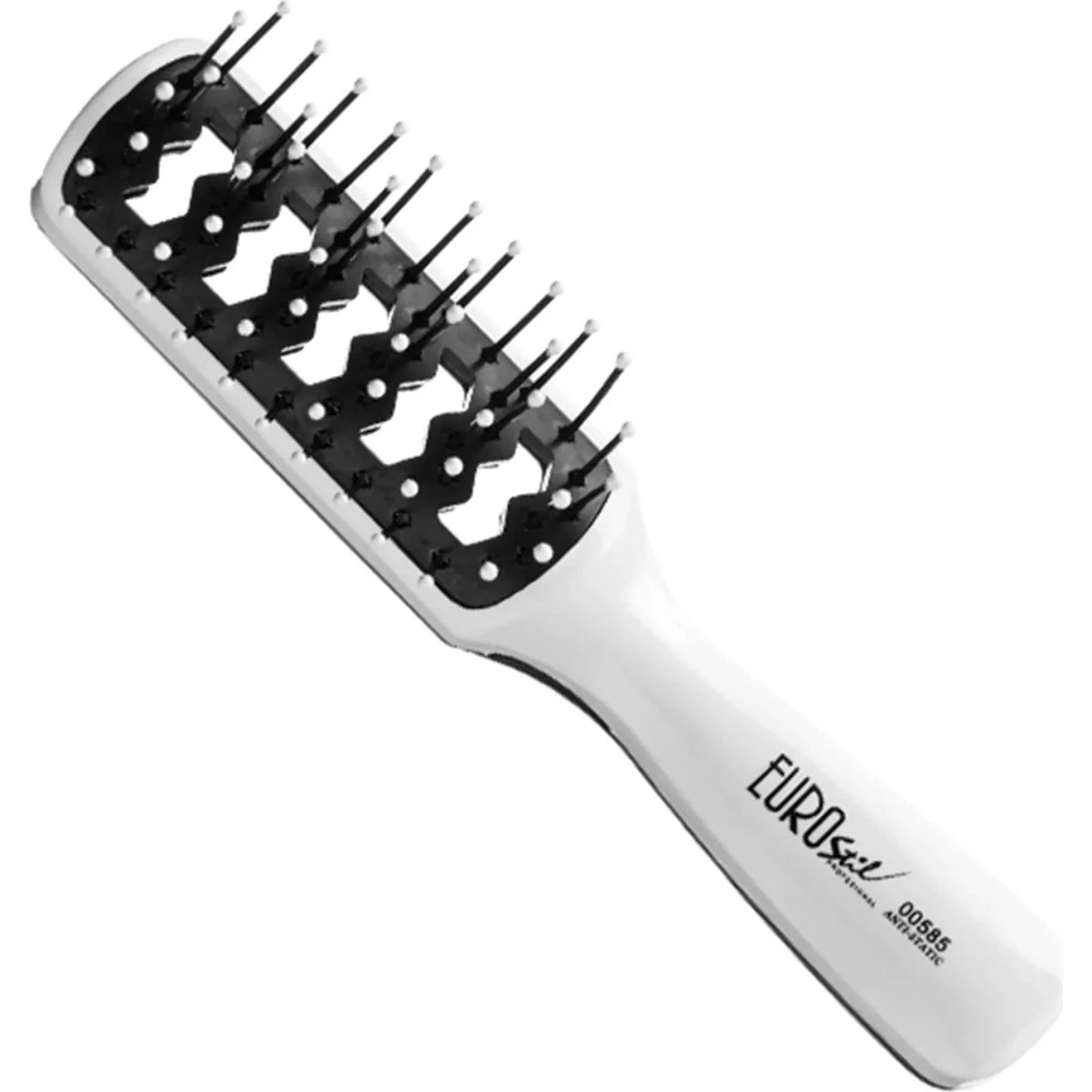 Eurostil Bicolor Skeleton Small Anti-Static Brush
