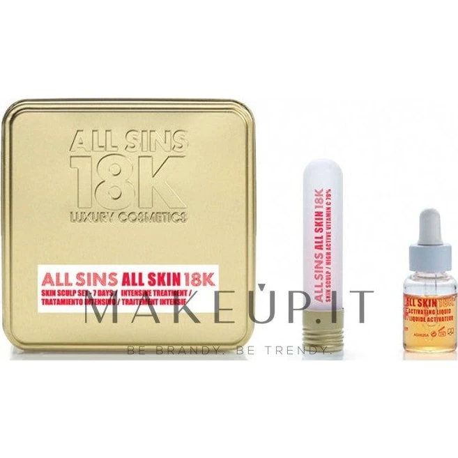 All Sins 18k All Skin Sculp 7 Days Intensive Treatment Set (2 stk)