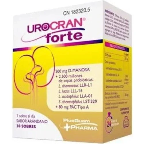 Pusquampharma Urocran Tranebær & 30camp Probiotika