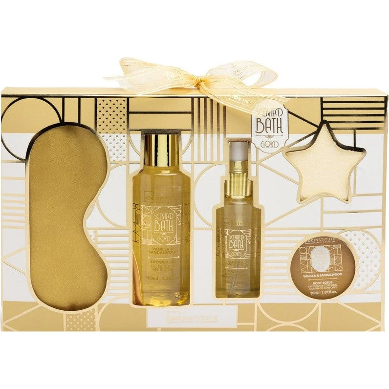 Idc Institute Gold Relax Essentials Spa-sæt med 5 dele