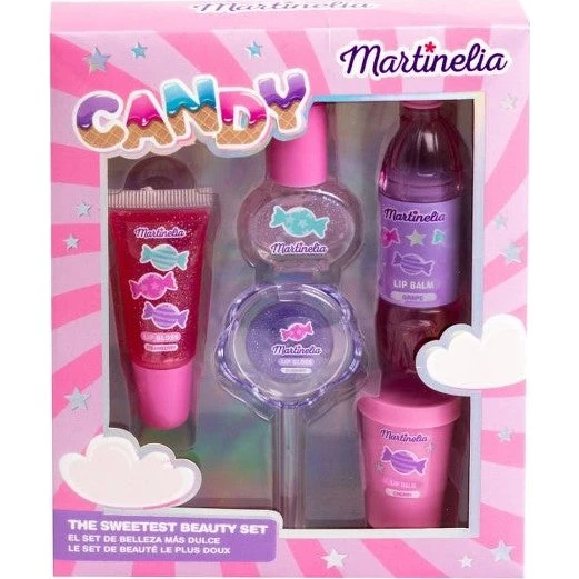Martinelia Candy Beauty Sæt med 4 Lipgloss & Neglelak