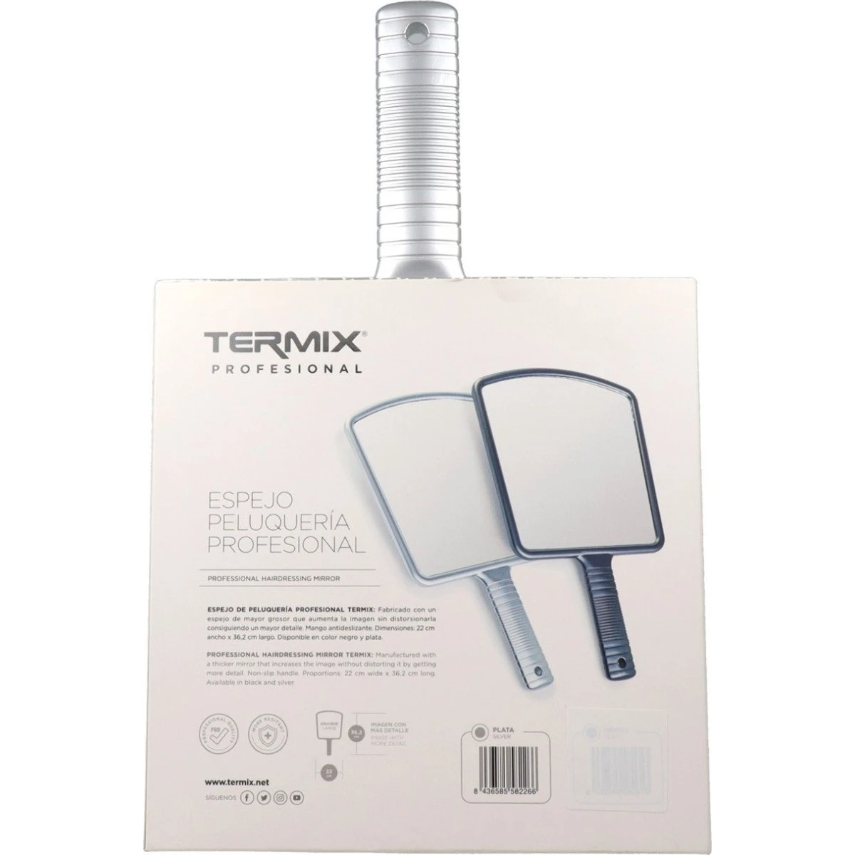Termix Sølv Frisørspejl