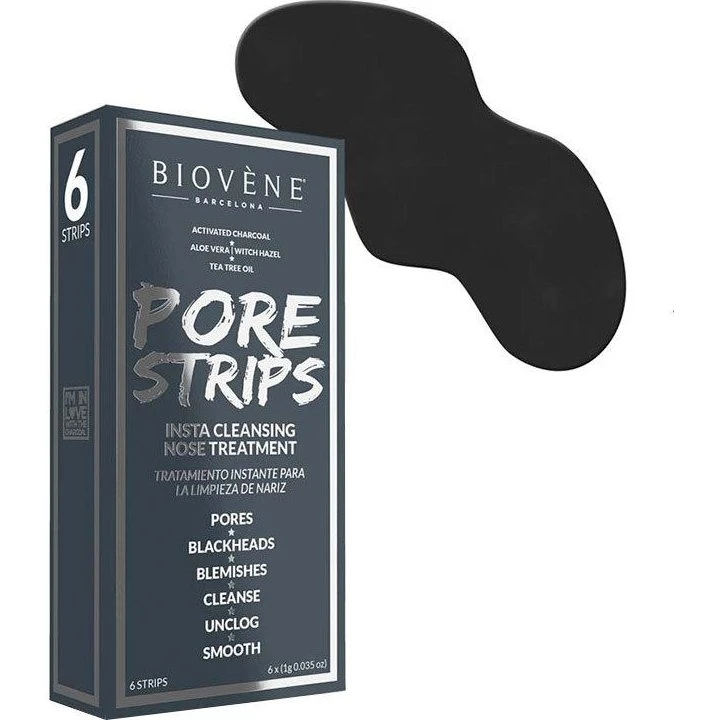 Biovène Pore Strip Insta Cleansing Nose Treatment, 6 stk.