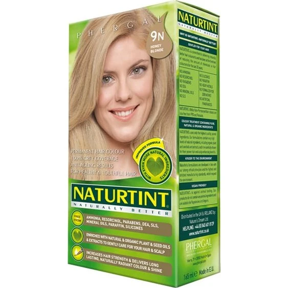 Naturtint Permanent hårfarve Blond 9N 170 ml