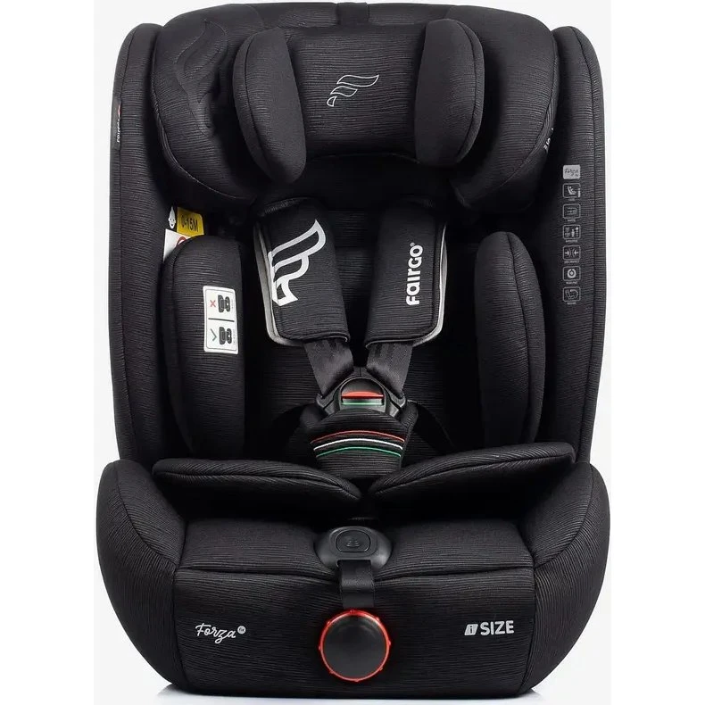 Fairgo Forza i-size Autostol - Black Sand (76-150 cm)