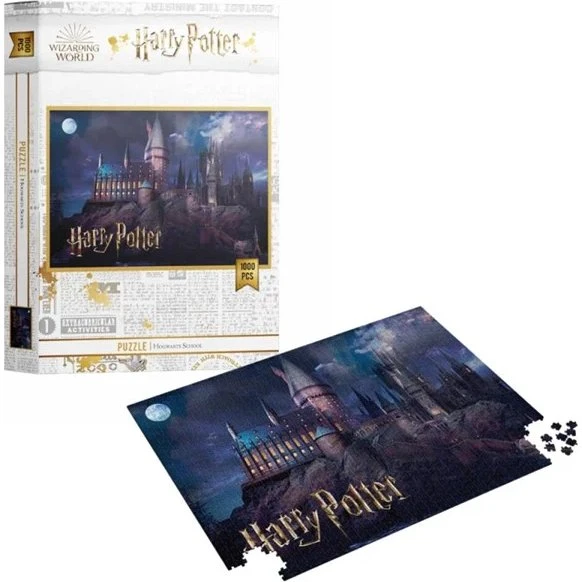 Thumbs Up! Harry Potter Hogwarts School 1000-piece Jigsaw Puzzle