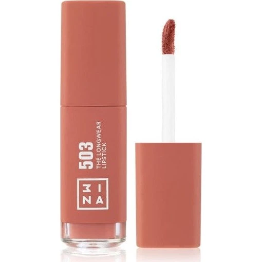 3INA Longwear Flydende Læbestift 503 Nude 6 ml