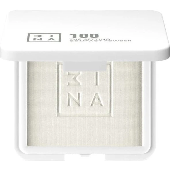 3INA The Setting Compact Powder Transparent Farve 100, 11,5 g