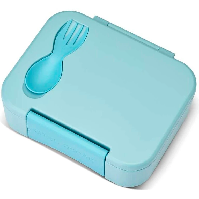 Carl Oscar BentoBOX madkasse m. CUTElery – Lys blå