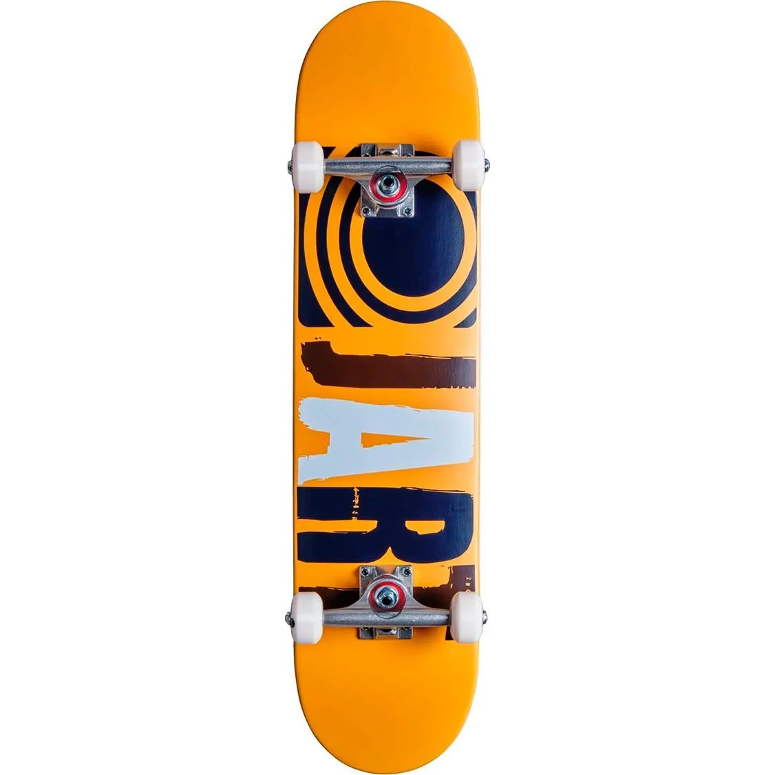 Jart Classic Mini Skateboard til børn - 7.375" - Brun/Blå/Hvid