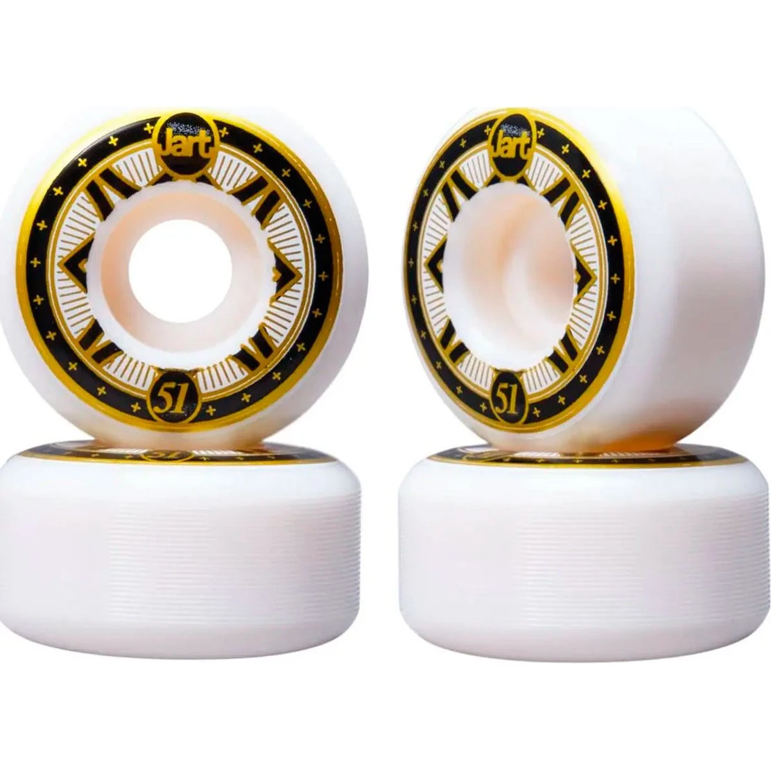 Jart Astral 102A Skateboard Hjul - 53mm - Hvid
