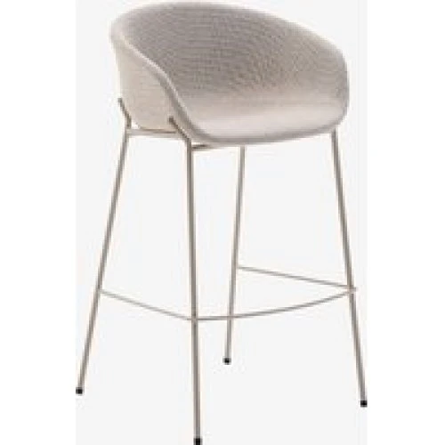 Kave Home Zadine Barstole (2-pak) - Beige