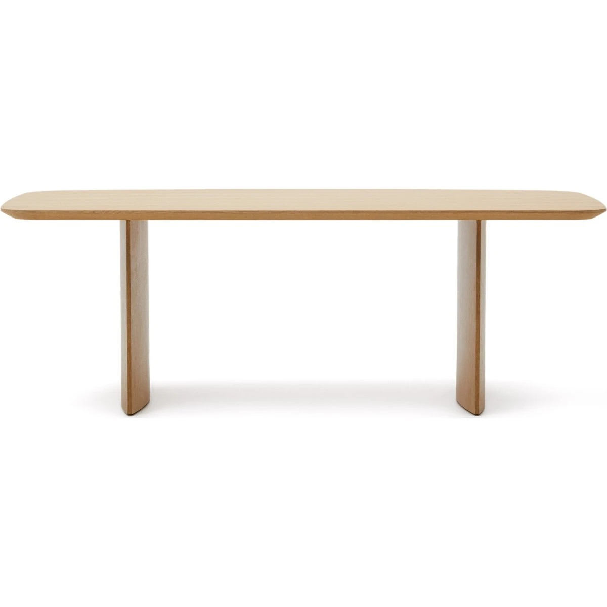 Kave Home Litto spisebord i natur egefiner, 240x100 cm