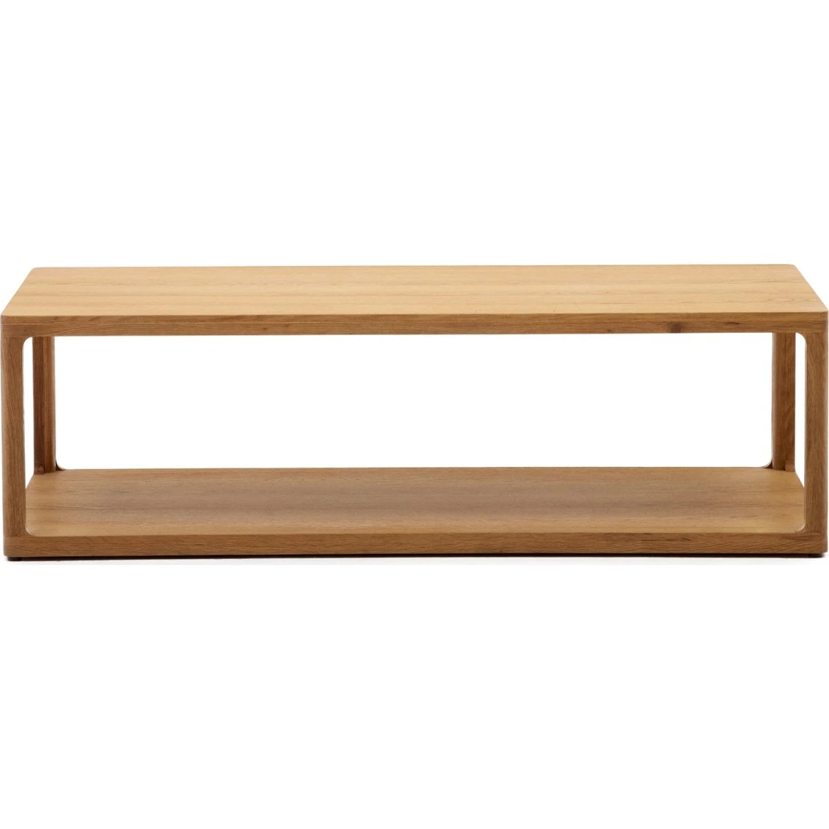Kave Home Maymai Sofabord i Natur Egetræ 140x65x42 cm