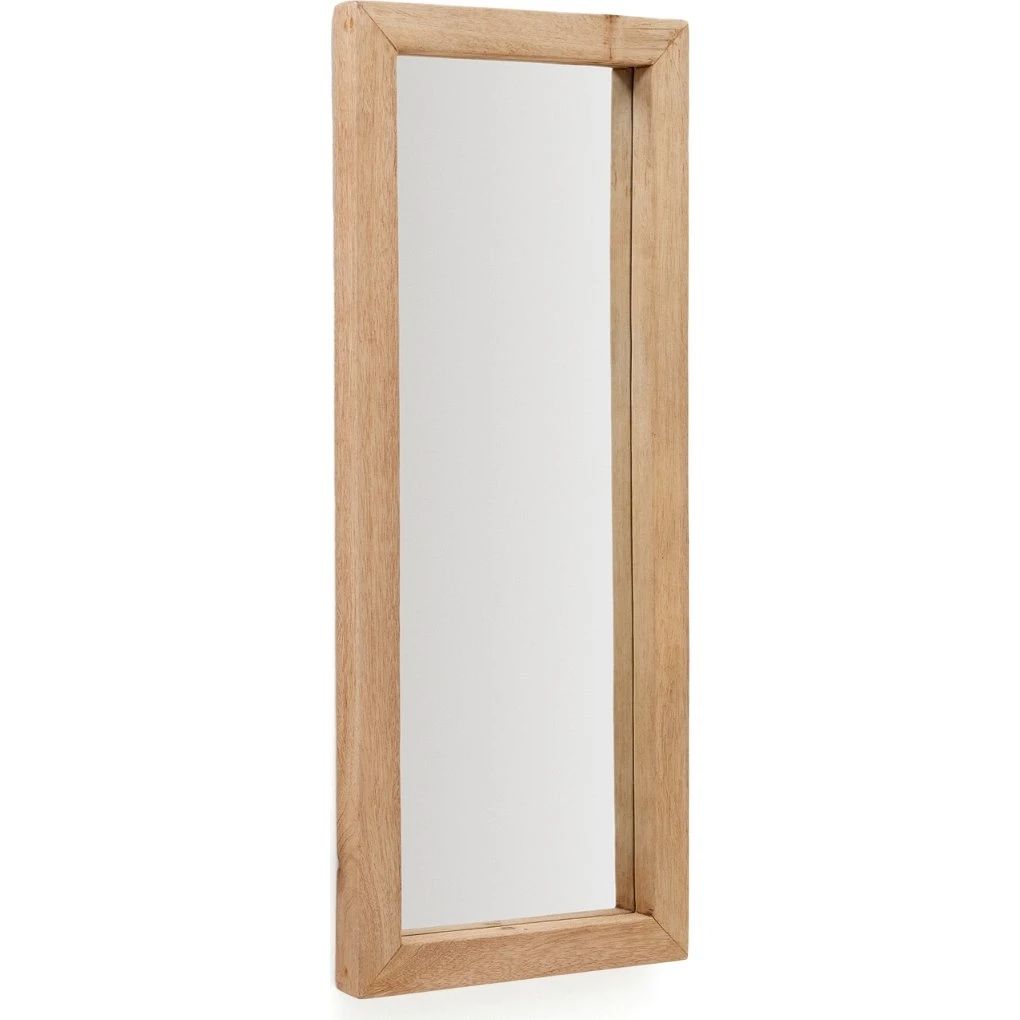 Kave Home Maden vægspejl i genbrugstræ 120 x 50 cm