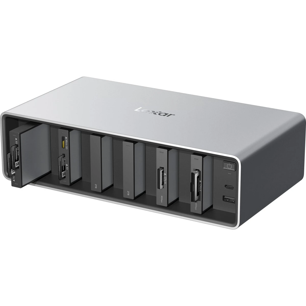Lexar WF800 Docking Station - 6-bays, Thunderbolt 4 & USB-C